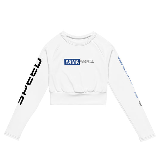 Catch Me long-sleeve crop top